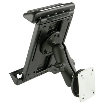 RAM-B-138-TAB4-225B2U:RAM-B-138-TAB4-225B2U_2:RAM® Tab-Tite™ Drill-Down Mount with Backing Plate for Small Tablets