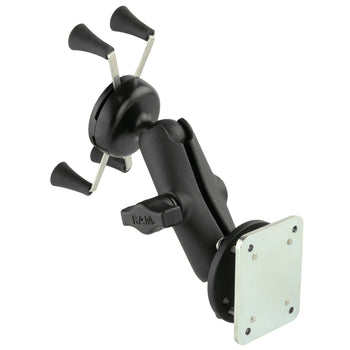 RAM-B-138-UN7-225B2U:RAM-B-138-UN7-225B2U_3:RAM X-Grip Phone Mount with Drill-Down Base & Backer Plate
