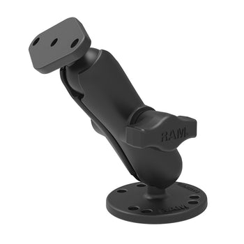 RAM-B-138:RAM-B-138_1:RAM Double Ball Drill-Down Mount with Diamond Plate - Medium