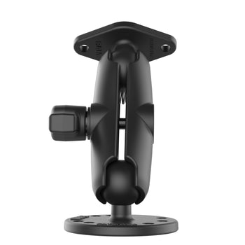 RAM-B-138:RAM-B-138_3:RAM® Double Ball Drill-Down Mount with Diamond Plate - Medium