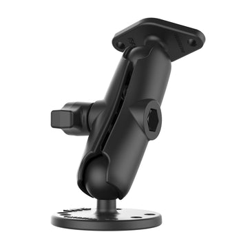 RAM-B-138:RAM-B-138_4:RAM® Double Ball Drill-Down Mount with Diamond Plate - Medium