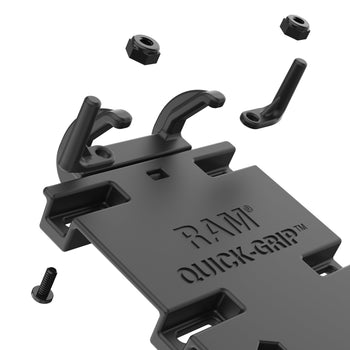 RAM-B-149Z-A-PD4-462:RAM-B-149Z-A-PD4-462_4:RAM Quick-Grip™ XL Phone Mount with Vibe-Safe™ & U-Bolt Base - Short
