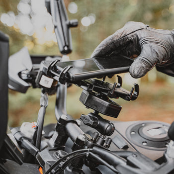 RAM-B-149Z-A-PD4-462:RAM-B-149Z-A-PD4-462_8:RAM® Quick-Grip™ XL Phone Mount with Vibe-Safe™ & U-Bolt Base - Short