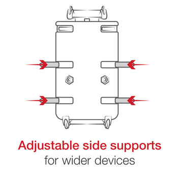 RAM-B-149Z-A-PD4U:RAM-B-149Z-A-PD4U_9:RAM Quick-Grip™ XL Phone Mount with Handlebar U-Bolt Base - Short