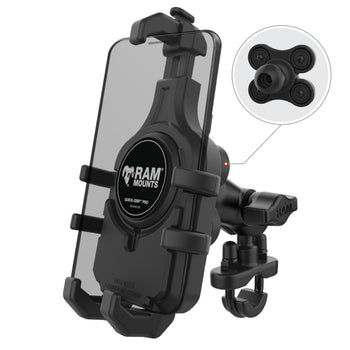 RAM-B-149Z-A-PD5VU:RAM-B-149Z-A-PD5VU_1:RAM Quick-Grip™ Pro Vibration Damping Phone Mount with U-Bolt Base