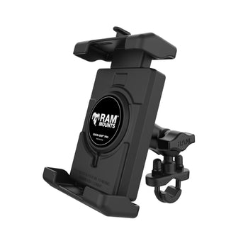 RAM-B-149Z-A-PD7U:RAM-B-149Z-A-PD7U_2:RAM Quick-Grip™ Pro XL Phone Mount with Handlebar U-Bolt Base - Short