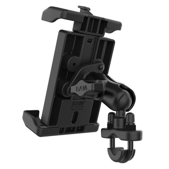 RAM-B-149Z-A-PD7U:RAM-B-149Z-A-PD7U_3:RAM Quick-Grip™ Pro XL Phone Mount with Handlebar U-Bolt Base - Short