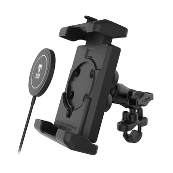 RAM-B-149Z-A-PD7V-W2MU:RAM-B-149Z-A-PD7V-W2MU_2:RAM Quick-Grip™ Pro XL Vibration Damping Phone Mount & Qi2 15W Charger