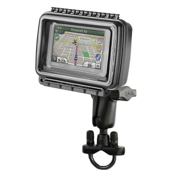 RAM-B-149Z-AQ6U:RAM-B-149Z-AQ6U_1:RAM Aqua Box with Handlebar U-Bolt Mount for Medium-Wide Devices