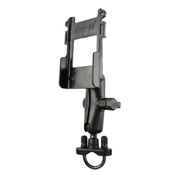 RAM-B-149Z-BC1U:RAM-B-149Z-BC1U_1:RAM Handlebar U-Bolt Mount with Universal Belt Clip Holder