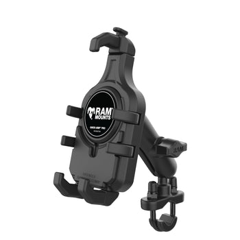 RAM-B-149Z-PD5U:RAM-B-149Z-PD5U_2:RAM Quick-Grip™ Pro Phone Mount with Handlebar U-Bolt Base - Medium