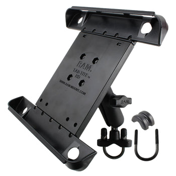 RAM-B-149Z-TAB3U:RAM-B-149Z-TAB3U_1:RAM Tab-Tite™ Handlebar U-Bolt Mount for Apple iPad Gen 1-4