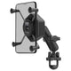 RAM® X-Grip® Large Phone Mount with Vibe-Safe™ & U-Bolt Base - Medium
