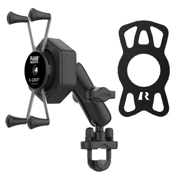 RAM-B-149Z-UN10-462:RAM-B-149Z-UN10-462_2:RAM® X-Grip® Large Phone Mount with Vibe-Safe™ & U-Bolt Base - Medium