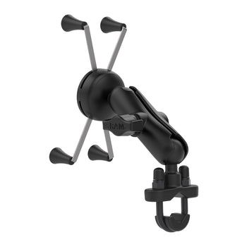 RAM-B-149Z-UN10:RAM-B-149Z-UN10_3:RAM X-Grip Large Phone Mount with Handlebar U-Bolt Base - Medium