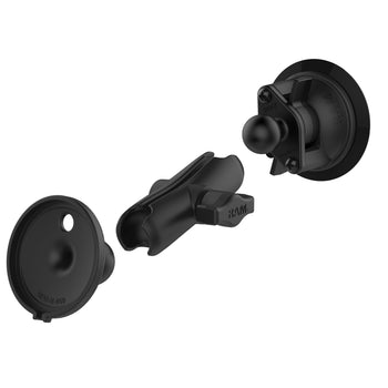 RAM-B-166-AP-MAG:RAM-B-166-AP-MAG_3:RAM Twist-Lock™ Suction Cup Mount for Apple MagSafe (2020)