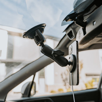 RAM-B-166-AP-MAG:RAM-B-166-AP-MAG_7:RAM Twist-Lock™ Suction Cup Mount for Apple MagSafe (2020)