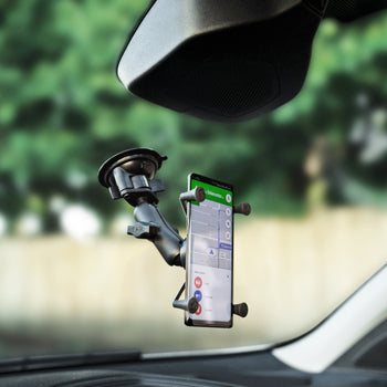RAM-B-166-UN10U:RAM-B-166-UN10U_5:RAM X-Grip Large Phone Mount with Twist-Lock™ Suction Cup - Medium