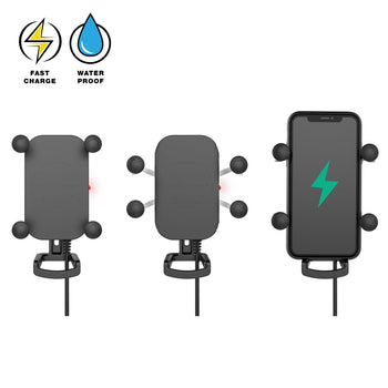 RAM-B-166-UN12W-1:RAM-B-166-UN12W-1_2:RAM Tough-Charge™ 15W Wireless Charging Suction Cup Mount