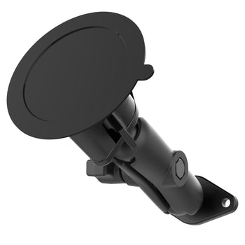RAM-B-166:RAM-B-166_4:RAM Twist-Lock™ Suction Cup Double Ball Mount - Medium