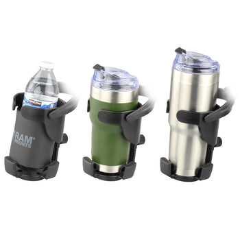 RAM-B-174-A-417U:RAM-B-174-A-417U_3:RAM Level Cup™ XL 32oz Drink Holder with Brake/Clutch Reservoir Base