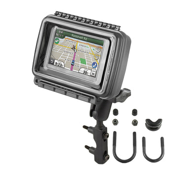 RAM-B-174-AQ6U:RAM-B-174-AQ6U_1:RAM Aqua Box with Brake/Clutch Reservoir Mount for Medium Wide Devices