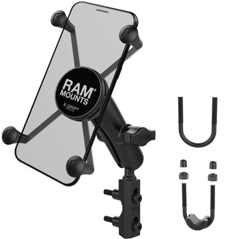 RAM-B-174-UN10:RAM-B-174-UN10_1:RAM X-Grip Large Phone Mount with Brake/Clutch Reservoir Base - Medium