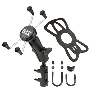 RAM-B-174-UN10:RAM-B-174-UN10_2:RAM X-Grip Large Phone Mount with Brake/Clutch Reservoir Base - Medium