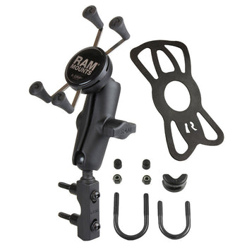 RAM-B-174-UN7U:RAM-B-174-UN7U_2:RAM X-Grip Phone Mount with Brake/Clutch Reservoir Base - Medium