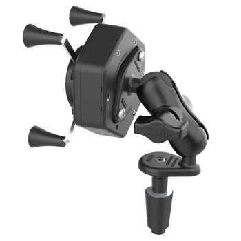 RAM-B-176-A-UN7-462:RAM-B-176-A-UN7-462_3:RAM X-Grip Phone Mount with Vibe-Safe™ & Fork Stem Base - Short