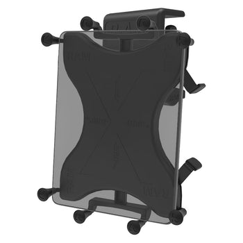 RAM-B-177-UN9U:RAM-B-177-UN9U_1:RAM X-Grip Mount with Glare Shield Clamp Base for 9"-11" Tablets