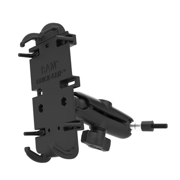 RAM-B-186-M6-PD4U:RAM-B-186-M6-PD4U_2:RAM Quick-Grip™ XL Phone Mount with Grab Handle & A-Pillar M6 Bolt Base