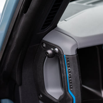 RAM-B-186-M6-UN7U:RAM-B-186-M6-UN7U_4:RAM X-Grip Phone Mount with Grab Handle & A-Pillar M6 Bolt Base