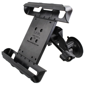 RAM-B-189-A-TAB17-ALA1-KRU:RAM-B-189-A-TAB17-ALA1-KRU_1:RAM Tab-Tite™ Dual Suction Mount for iPad 1-4 with Case
