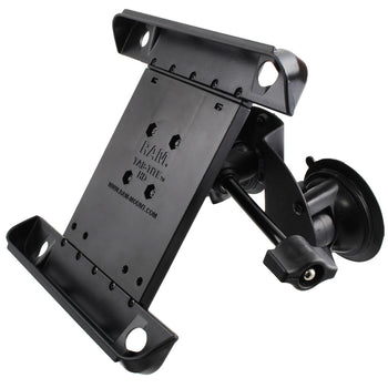 RAM-B-189-A-TAB3-ALA1-KRU:RAM-B-189-A-TAB3-ALA1-KRU_1:RAM Tab-Tite™ Dual Suction Mount with Extension Knob for iPad Gen 1-4