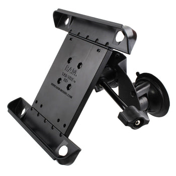 RAM-B-189-A-TAB3-ALA1-KRU:RAM-B-189-A-TAB3-ALA1-KRU_2:RAM Tab-Tite™ Dual Suction Mount with Extension Knob for iPad Gen 1-4
