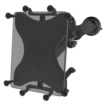 RAM-B-189-C-UN9U:RAM-B-189-C-UN9U_1:RAM X-Grip with Twist-Lock™ Dual Suction for 9"-11" Tablets - Long