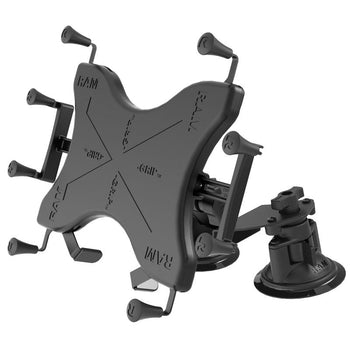 RAM-B-189-PIV1-UN9-KRU:RAM-B-189-PIV1-UN9-KRU_2:RAM X-Grip with RAM Twist-Lock™ Pivot Suction for 9"-11" Tablets