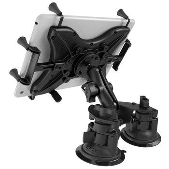 RAM-B-189-PIV1-UN9-KRU:RAM-B-189-PIV1-UN9-KRU_3:RAM X-Grip with RAM Twist-Lock™ Pivot Suction for 9"-11" Tablets