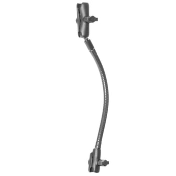 RAM-B-200-PF-12-201U:RAM-B-200-PF-12-201U_1:RAM 20.25" Double Socket Arm B Size with Flexible Extension