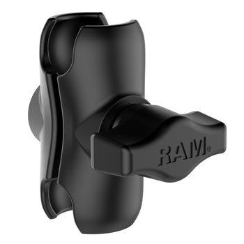 RAM-B-201-A:RAM-B-201-A_1:RAM Double Socket Arm - B Size Short