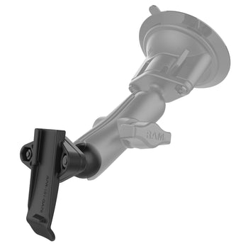 RAM-B-202-GA76:RAM-B-202-GA76_4:RAM Spine Clip Holder with Ball for Garmin Handheld Devices