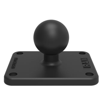 RAM-B-202U-225:RAM-B-202U-225_1:RAM Ball Base with 1.5" x 2" 4-Hole Pattern - B Size