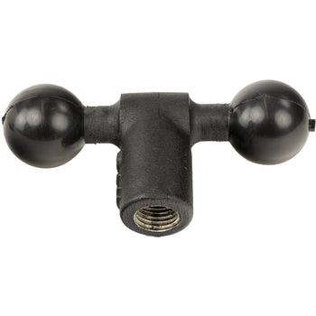 RAM-B-217-1U:RAM-B-217-1U_2:RAM Dual Ball Base with 1/4" NPT Female Threaded Hole
