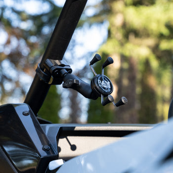 RAM-B-231-2-UN7U:RAM-B-231-2-UN7U_3:RAM X-Grip Phone Mount with ATV/UTV Rail Base