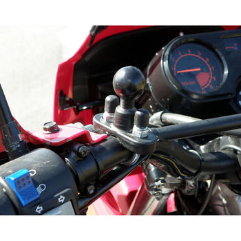 RAM-B-231:RAM-B-231_2:RAM Handlebar U-Bolt Base for Rails 0.5" to 1" in Diameter - B Size