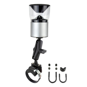 RAM-B-231Z-2-366U:RAM-B-231Z-2-366U_2:RAM ATV/UTV Rail Mount with 1/4"-20 Camera Adapter - Medium Arm