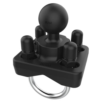 RAM-B-235U:RAM-B-235U_2:RAM Double U-Bolt Ball Base for 1" - 1.25" Rails - B Size