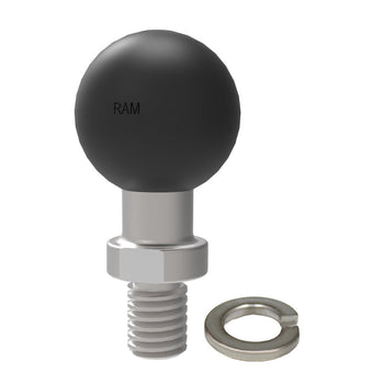 RAM-B-236:RAM-B-236_1:RAM Ball Adapter with 3/8"-16 Threaded Post & Lock Washer - B Size