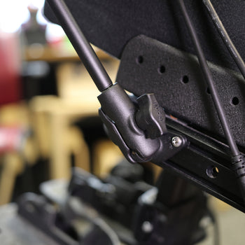 RAM-B-238-WCT-9-UN7:RAM-B-238-WCT-9-UN7_3:RAM X-Grip Phone Mount for Wheelchair Seat Tracks